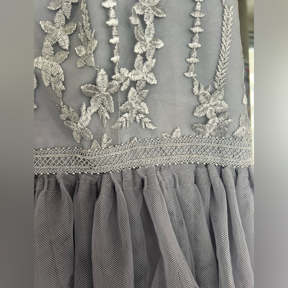 NEW WITH TAGS** Ayten Mystery | Lilac / Grey Tulle Dress US 10 - Picture 6 of 11
